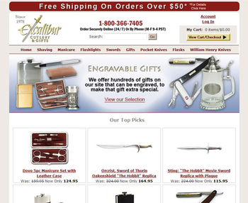 Excalibur Cutlery & Gifts